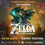 legend of zelda music symphony 40 aniversario - concierto en chile 2026